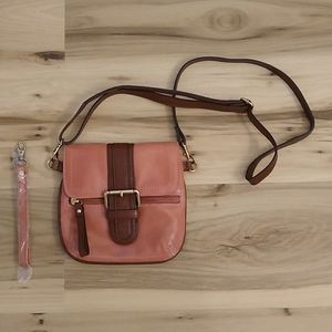 NWOT Tano leather crossbody bag/wristlet